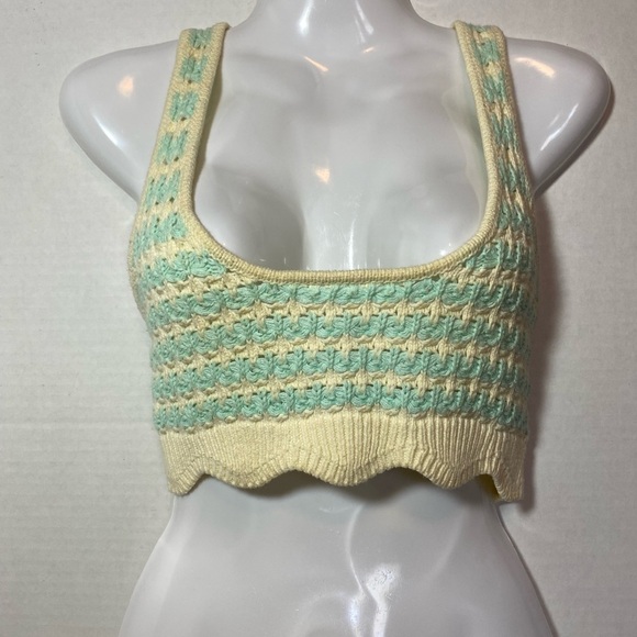 For Love and Lemons Knit Crop Top - Picture 1 of 6